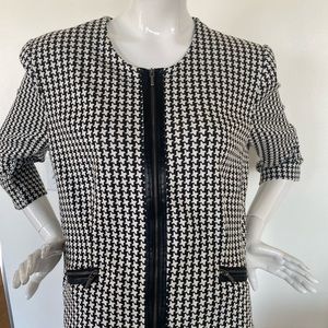 Houndstooth Blazer/Jacket. EUC